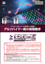 アミロイドβとタウの関係から紐解く アルツハイマー病の病態機序 （LEQ1130）