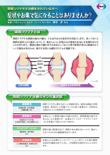 関節リウマチの治療をされている方へ　症状やお薬で気になることはありませんか？(JB1332)